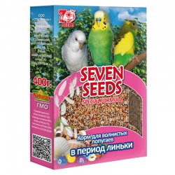 SPECIAL Корм для волнистых попугаев «SEVEN SEEDS» в период линьки 400г