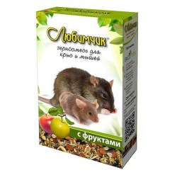 Любимчик - корм для мышей и крыс с фруктами 400 г