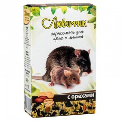 Любимчик - корм для мышей и крыс с орехами 400 г